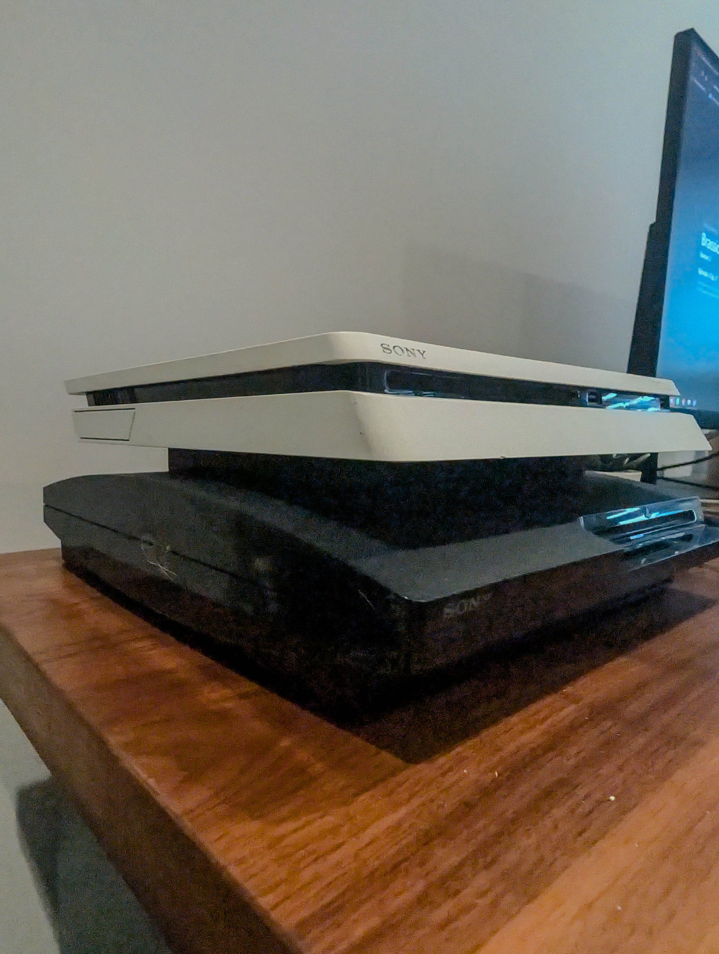 PS3 Console Stacker | Game Desk Space Saver