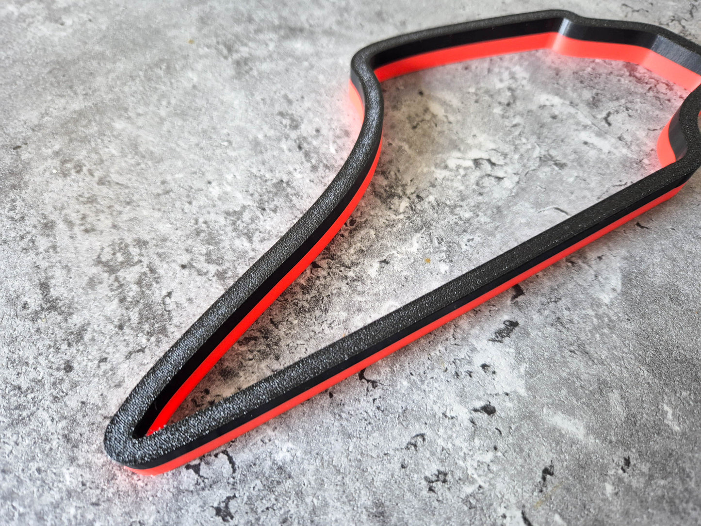 Knockhill Track Wall Art | Circuit with Track Name | Perfect for Motorsport Fans
