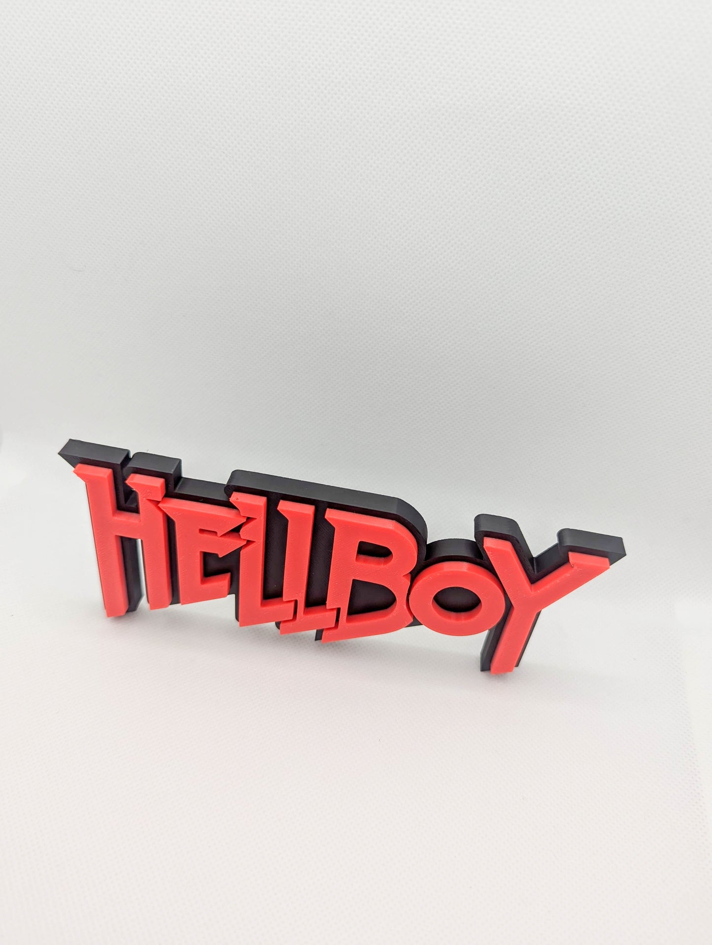 Hellboy Movie Logo |  Comic/Movies Series | Wall/Shelf Display Collectible | Perfect for Retro Fan | Movie Decor