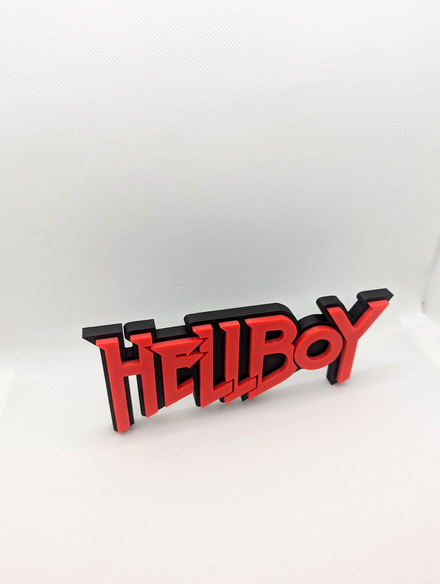 Hellboy Movie Logo |  Comic/Movies Series | Wall/Shelf Display Collectible | Perfect for Retro Fan | Movie Decor