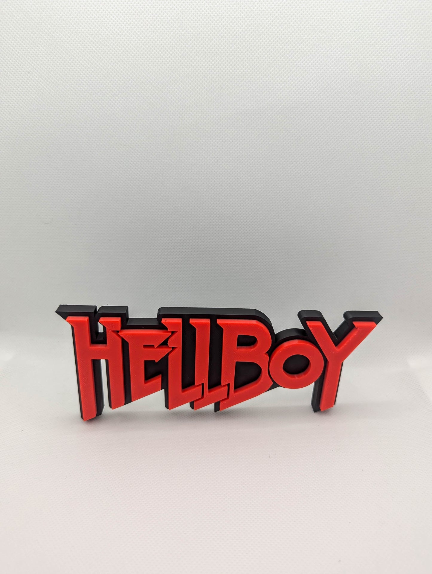 Hellboy Movie Logo |  Comic/Movies Series | Wall/Shelf Display Collectible | Perfect for Retro Fan | Movie Decor