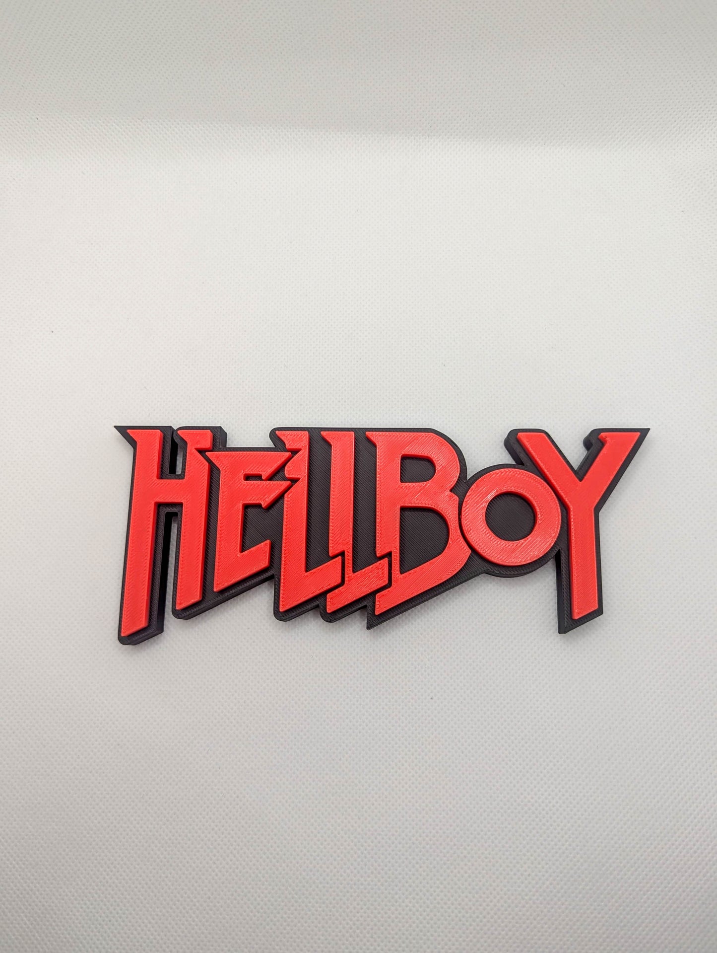 Hellboy Movie Logo |  Comic/Movies Series | Wall/Shelf Display Collectible | Perfect for Retro Fan | Movie Decor